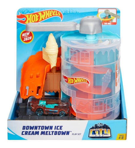 Hot Wheels Loja De Sorvete Gjk74 - Mattel