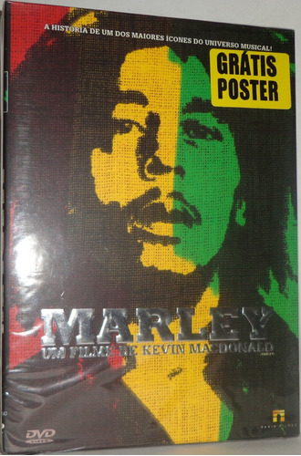 Dvd Bob Marley - Um Filme De Kevin Mac Donald - Com Poster