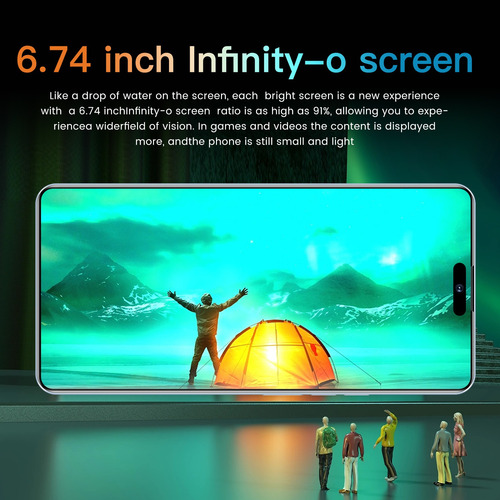 Smartphone Business Phone I15pm 16+512g 5000mah Batería Pantalla De 6,74 Pulgadas Y Resolución 2k Cámara De 50 Millones Dual Sim Dual Standby 4g/5g