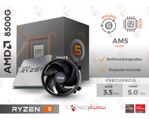 Computadora Amd Ryzen 5 Legendtec 1tb Ssd, 16 Ram Ddr5 Rgb