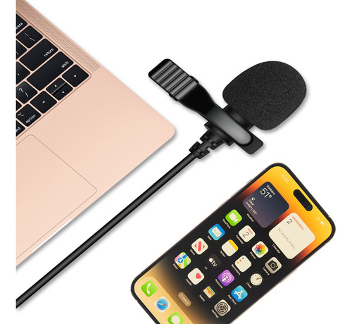 Micrófono Lightning Pechero Lavalier Solapa