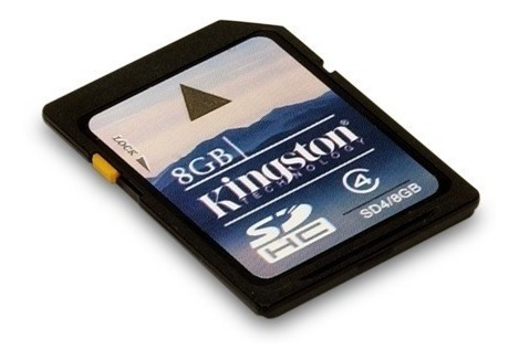 Kingston Sd4/8gb Sdhc Class 4 Flash Card - 8gb
