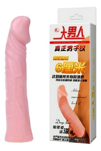 Capa Peniana Aumenta Pinto Grosso Vibro E Veias Salientes