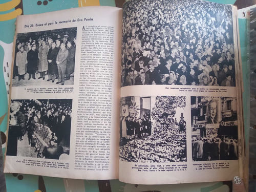 Revista Caras Y Caretas Julio Verne Eva Peron 8 1955 N2185 (Usado)