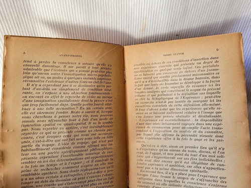 Imagen 9 de 9 de Homo Viator Gabriel Marcel Ed Aubier Montaigne