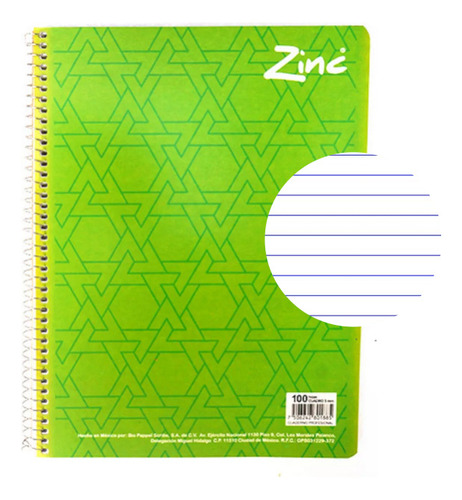 Pack 24 Cuaderno Profesional Scribe Zinc Economico Surtido