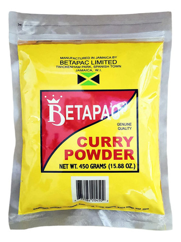 Curry En Polvo 450g Un Paquete