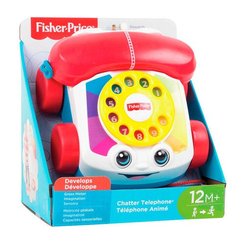 Telefono Fisher Price. Importado, Con Sonido. Importado