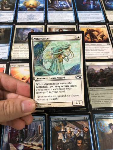 Deck Pauper Magos Azorius Auras Magic The Gathering L72 L72 Inglês E Português (Usado)