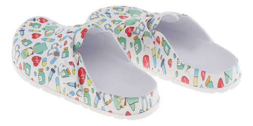 Zapatos De Trabajo Estampados Para Mujer, Sin Cordones, Para