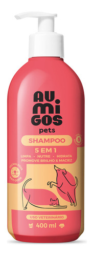 O Boticário Au.migos Pets Shampoo 5 Em 1 400ml