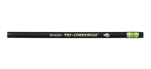 Dixon Tri-conderoga Triangular # 2 Lápices, Madera-entubado,