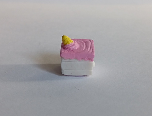 Mini Figura Shopkins Pastelito Miniatura (Usado)