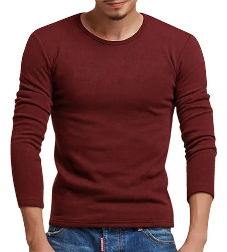 Ropa Interior Térmica De Manga Larga Para Hombre Thermal Plu