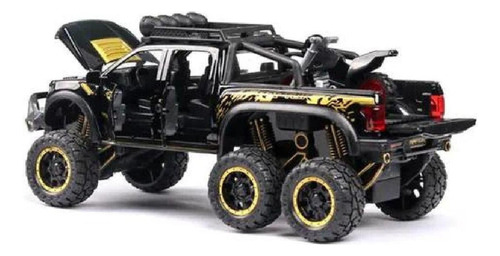 Ford Raptor Suv Miniatura De Coche De Metal Modelo 1:28 .