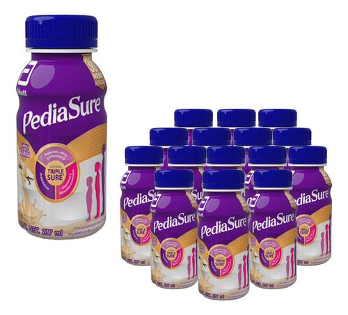 Pediasure Caja Con 16 Piezas De 237ml Sabor Vainilla