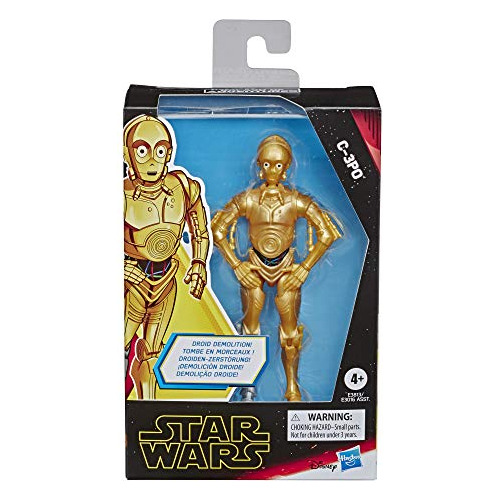 Figura De Acción Star Wars Galaxy Of Adventures C-3po 12 Cm
