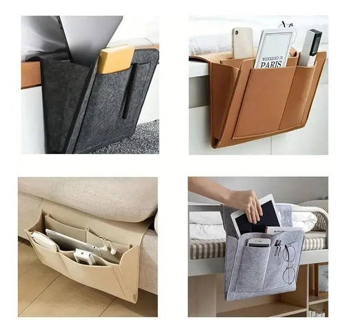 Bolsa De Almacenamiento Para Colgar Junto A La Cama, Bolsa P