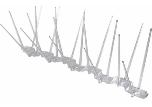 Imagen 2 de 9 de 5m Pinches Puas Ahuyenta Pajaros Palomas + Adhesivo Perbond