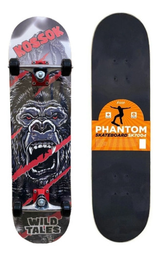 Skate Patineta Kossok Phantom Doble Cola Abec 5