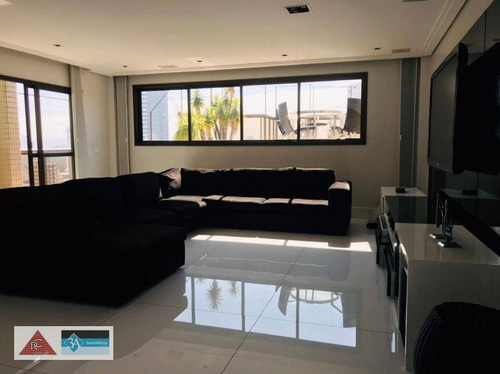Imagem 10 de 30 de Cobertura Com 3 Dormitórios Para Alugar, 370 M² Por R$ 20.000,00/mês - Jardim Anália Franco - São Paulo/sp - Co0340