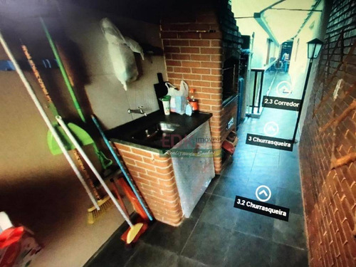 Imagem 17 de 30 de Casa Com 3 Dormitórios À Venda, 300 M² Por R$ 440.000,00 - Jardim Santa Cristina - Santo André/sp - Ca4371