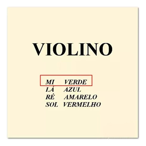 Corda Avulsa Mi Violino Mauro Calixto
