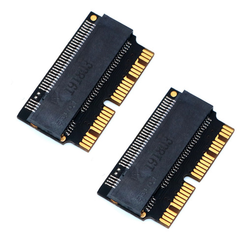 2 Adaptadores Convertidores M.2 Ngff Ahci Nvme Ssd De 12+16