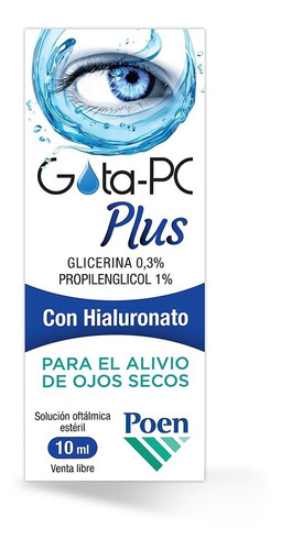 Gota Pc Plus Lubrica Humecta Repara Solución Oftálmica 10ml