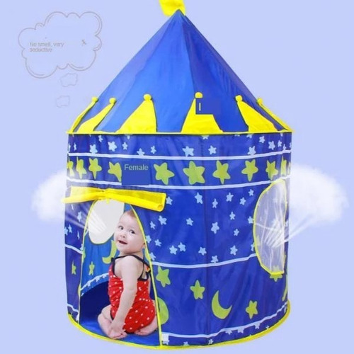 Carpa Castillo Infantil Niños Azul