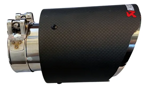 Colita Colin De Escape 2,5'' A 3,5'' Deportivo Carbono Mate