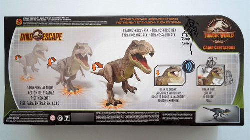 Jurassic Tiranosaurio T Rex Stomp Escape Sonido Brujostore (Usado)