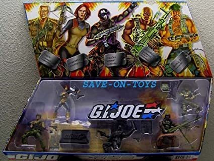 Hasbro Gi Joe 25 Aniversario Joe Paquete De 5