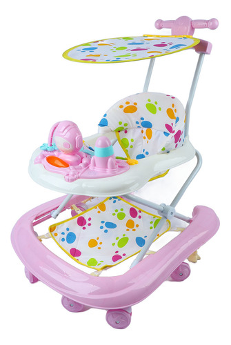 Andadera Musical Bebe Interactiva Plegable Portátil Toldo