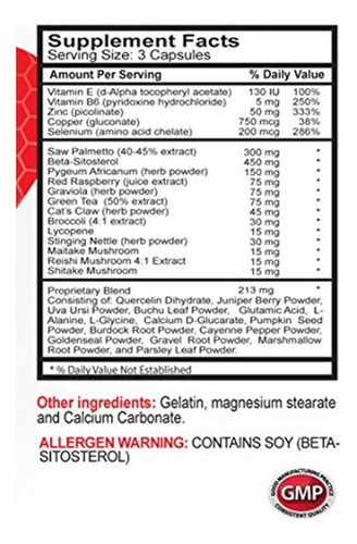 Healthy Supplements Apoyo Próstata 180 Cápsulas