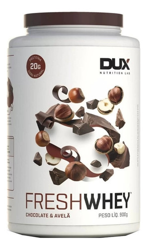 Suplemento En Pó Dux Nutrition Freshwhey Whey Protein Sabor Chocolate X 900g
