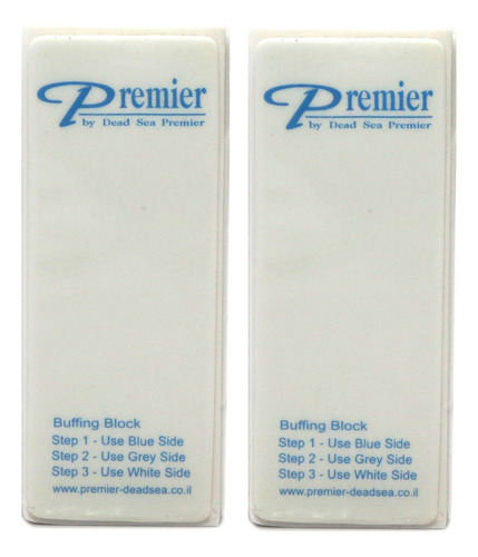 Kit 2 Buffer De Unhas Premier Dead Sea Importado Promoção