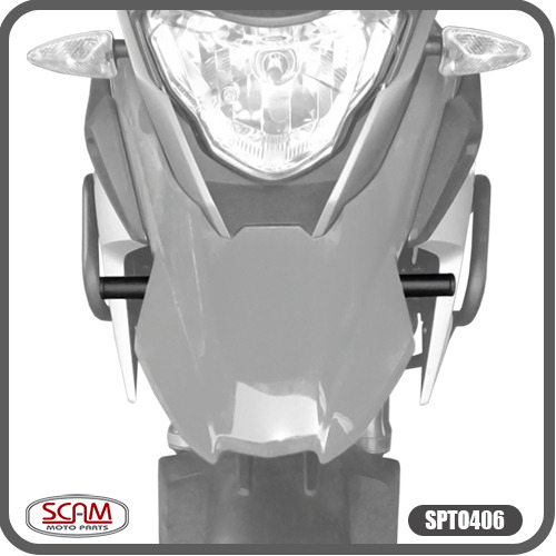 Soporte Farol Auxiliar Bmw G310 Gs 2018+ #04 Mk Motos