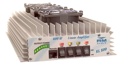 Amplificador De Banda Civil Rm Kl800 De 600 Watts A 24 Volts