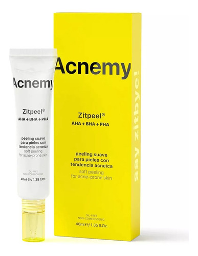 Acnemy Zitpeel Aha+bha+pha Peeling Suave Tipo de piel PIEL ACNE