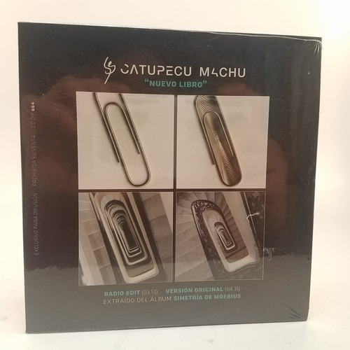 Catupecu Machu Nuevo Libro Cd Promo Simple Cerrado