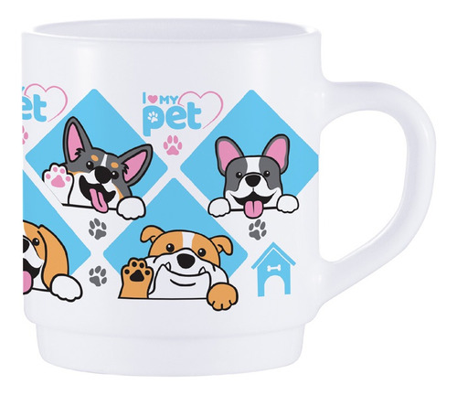 Caneca Com Frases Mug My Pet Dog 310ml