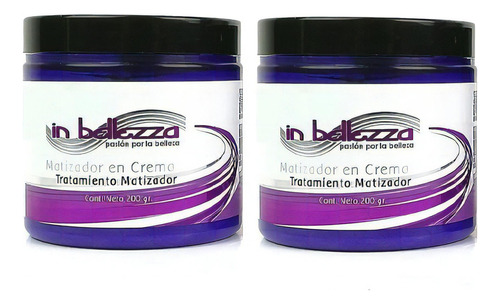 Kit 2 Matizador Tratamiento Colageno Cabello In Bellezza