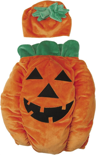 Pumpkin Pooch Dog Costume, Pequeño, Naranja