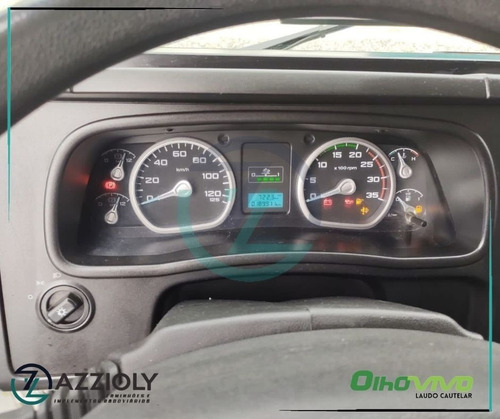 Imagem 10 de 15 de Ford Cargo 816 S 2019 Baú Refrigerado Liso Caminhão 3/4