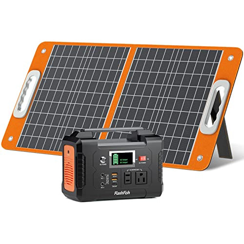 Generador Solar Con Panel Solar Incluido, Estación De Energí