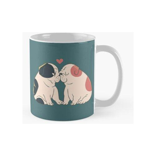 Taza Besos De Bulldog Inglés Calidad Premium