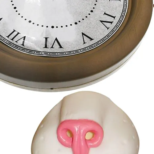 2025 Collar Con Reloj De Bolsillo Y Nariz De Conejo For