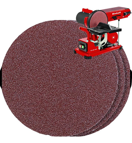 Imagen 1 de 10 de Lija De Disco Madera Repuesto Para Tc-us 400 Einhell Kwb