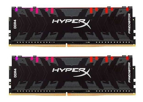 Imagem 1 de 1 de Memórias Hyperx Predator Ddr4 3200mhz 64gb 2x32gb Pc Rgb